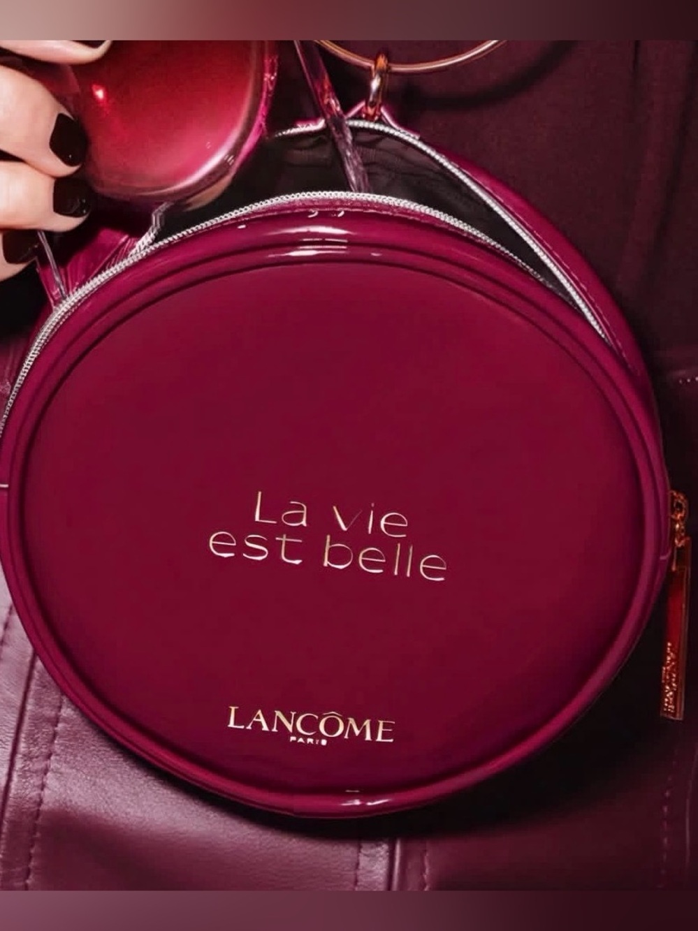 Lancôme La Vie Est Belle L’Elixir Very Cherry Limited Edition Pouch NIP